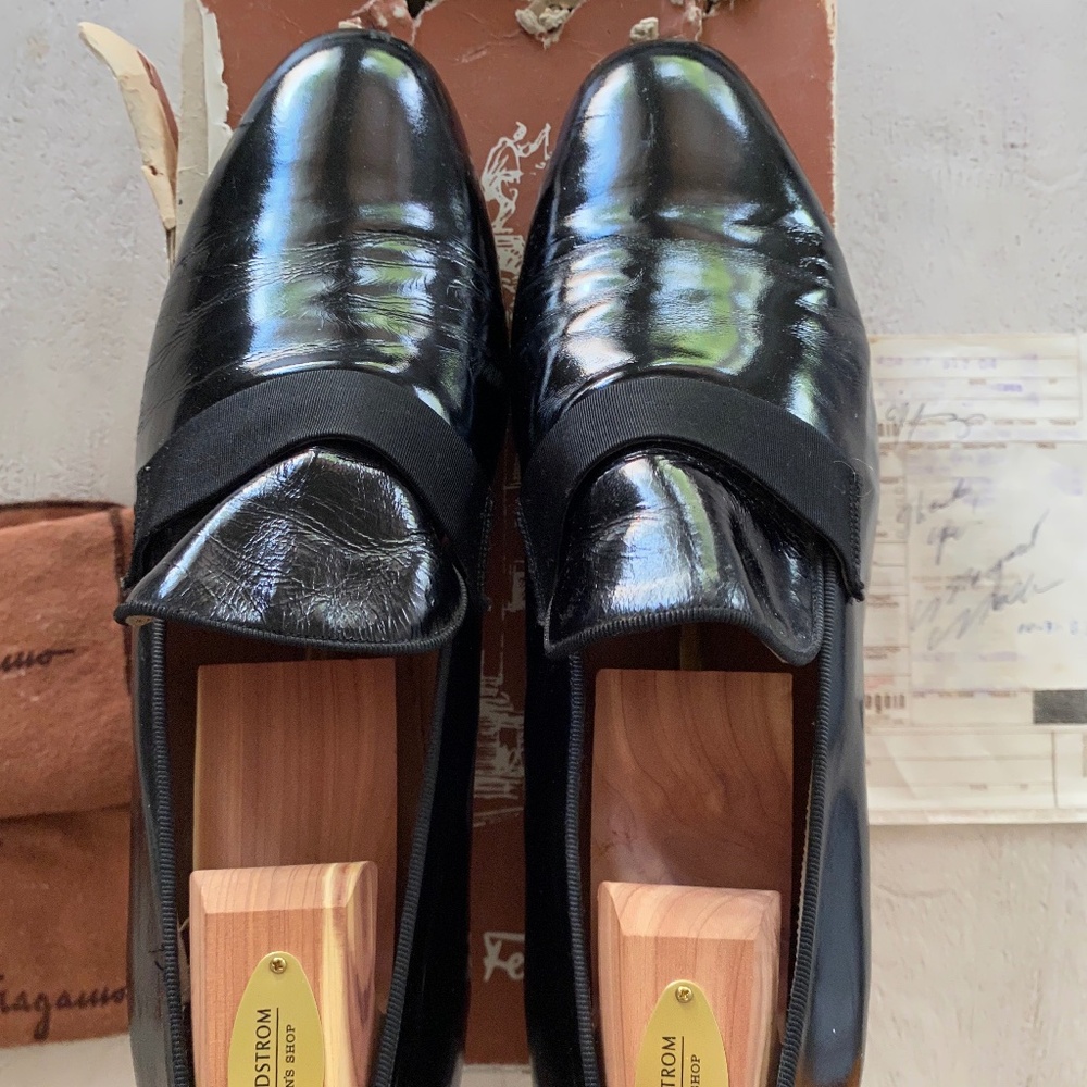 Vintage Salvatore Ferragamo Tux Shoes